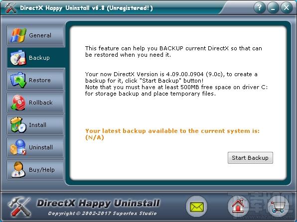 DirectX Happy Uninstall,DirectX卸载工具,DirectX卸载工具下载